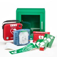 Philips HS-1 AED + binnenkast-Groen - thumbnail