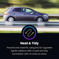 Nextbase Dash Cam Hardwire Kit, vaste inbouwkabel voor alle dashcams van de NextBase Serie 2, kabellengte 5 m, voor stroomvoorziening door aansluiting op zekeringkast, eenvoudige plug-and-play - thumbnail
