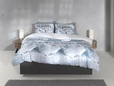 Zo! Home Zo! Home Pinguini dekbedovertrek 200x200/220 Blue