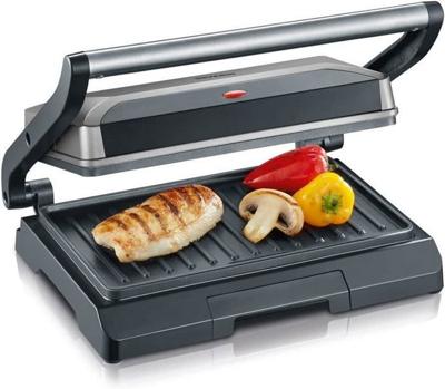 Severin KG2394 Contact grill Grijs - thumbnail