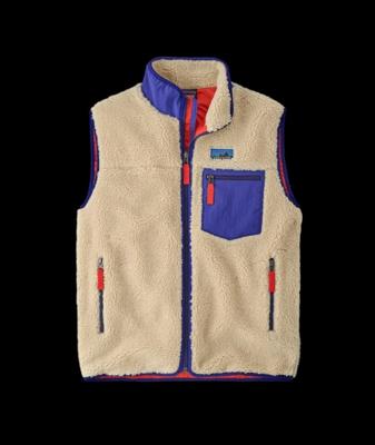 Patagonia Classic Retro-X Vest Fleece Heren Dark Natural S Patagonia Classic Retro-X Vest Fleece Heren Dark Natural S