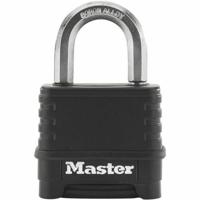 Combinatieslot Master Lock M178EURD Staal Zink Zwart - thumbnail
