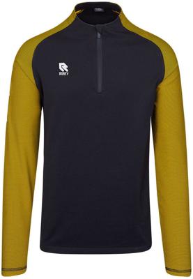 Robey RS3004 Performance Half-Zip Top - Black/Yellow - L
