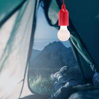 HyCell 1600-0176 Pull-Light PL Campinglamp LED 25 lm werkt op batterijen 50 g Rood - thumbnail
