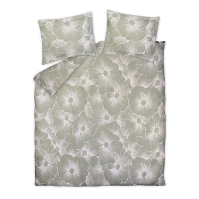 Vandyck Vandyck Dekbedovertrek Bloomline pistache 140x200/220