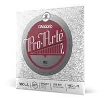 D&apos;Addario J58 SM Pro-Arté Viola String Set Short Scale, Medium Tension altvioolsnaren - thumbnail