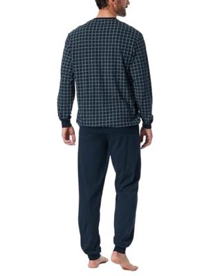Schiesser Schiesser Pyjama Long jeans 181162 48/S