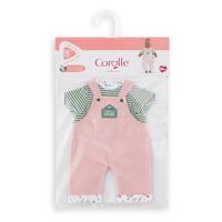 Corolle t-shirt en overall voor babypop, 30cm - thumbnail
