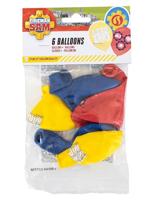 Ballonnen Brandweerman Sam (6st) - thumbnail