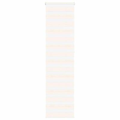 Zebra rolgordijn 65x230 cm stofbreedte 60,9 cm marmerbeige
