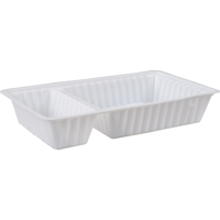 Bak | PS | A20 | snackbak | 204x120x36mm | wit | 1000 stuks - thumbnail