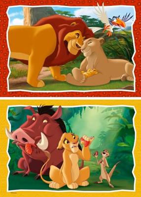 Ravensburger puzzel Lion king 2x24 stukjes