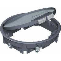 GESR7 10U 9011  - Installation box for underfloor duct GESR7 10U 9011 - thumbnail