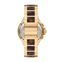 Michael Kors MK7269 Horloge Camille Chrono staal goudkleurig-bruin 43 mm - thumbnail