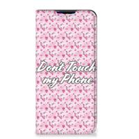 Xiaomi Redmi 9 Design Case Flowers Pink DTMP - thumbnail