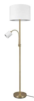 Trio VloerlampHotel messingfarbig - 403900208