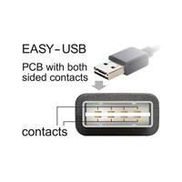 DeLOCK EASY-USB-A 2.0 male > USB-B 2.0 male kabel - thumbnail