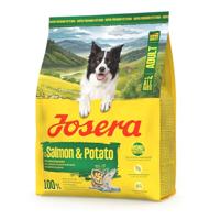 JOSERA Adult zalm & aardappel (1 x 900 g) | Premium droogvoer voor volwassen honden (ook senioren) | monoproteïne - 100% zalm | weinig proteïne | graanvrij | hondenvoer | 1 stuk verpakking - thumbnail