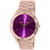 Michael Kors Heren Runway MK3293 Rosegoud roestvrij staal quartz modehorloge - thumbnail