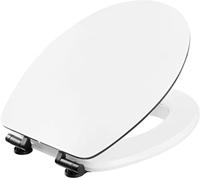 Cornat wc-bril prime white matt steel fsc - kswmssc00 - thumbnail