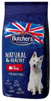 BUTCHER'S Natural&Healthy with beef - droog hondenvoer - 15 kg