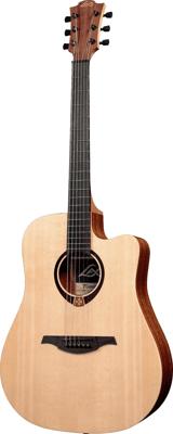 LAG Guitars Tramontane 70 T70DCE Natural elektrisch-akoestische westerngitaar