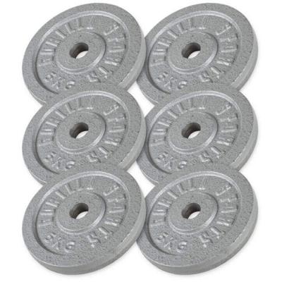 Voordeelbundel 30 kg (6 x 5 kg) halterschijven Gietijzer - 30/31 mm