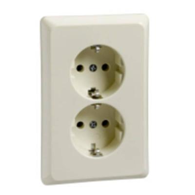 ELSO stopcontact 515410 2-voudig 16A RENOVATIE parelwit 1 stuk(s) ELSO stopcontact 515410 2-voudig 16A RENOVATIE parelwit 1 stuk(s)