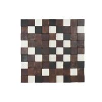 Wanddecoratie Home ESPRIT Wit Zwart Natuurlijk Modern 90 x 4 x 90 cm - thumbnail