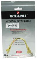 Intellinet 325165 RJ45 Netwerkkabel, patchkabel CAT 5e U/UTP 0.50 m Geel 1 stuk(s) - thumbnail