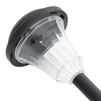 VidaXL Tuinpadverlichting 12 st solar met grondpennen wit - thumbnail
