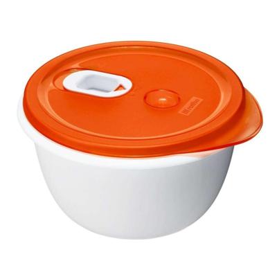 Rotho Clever Magnetronschaal 1.5L Papaya Rood Rotho Clever Magnetronschaal 1.5L Papaya Rood
