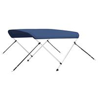 VidaXL Biminitop 2-boogs 180x150x110 cm marineblauw - thumbnail