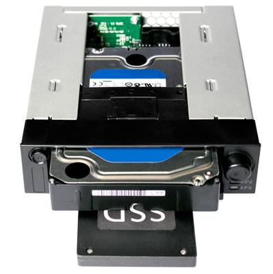 Icy Dock mobile rack 2,5 +3,5 hot swappable for external 5,25