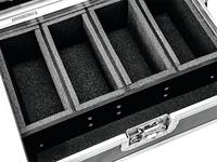 ROADINGER Flightcase 4x AKKU Flat Light Series - thumbnail
