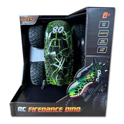 Gear2play RC Firedance Stuntauto Dino + Licht en Geluid