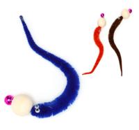 Nobleza Kattenspeeltje - Pluche rups - 23 cm - thumbnail