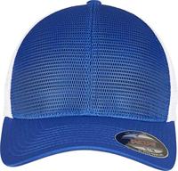 Flexfit FX360T Flexfit 360 Omnimesh Cap 2-Tone - Royal/White - S/M - thumbnail