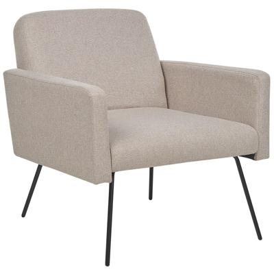 Beliani - NARKEN - Fauteuil - Beige - Polyester
