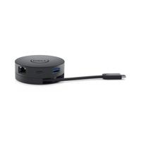 DELL Mobile Adapter DA300 Bedraad USB 3.2 Gen 2 (3.1 Gen 2) Type-C Zwart - thumbnail