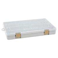 Westin W3 Tackle Box Compartmens Grey & Clear 36x22,5x4,8 cm - thumbnail