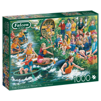 The Coracle Regatta Puzzel 1000 Stukjes - thumbnail