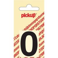 Plakcijfer Helvetica 40 mm Sticker zwarte cijfer 0 Pickup - Pickup - thumbnail