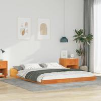 Bedframe Wasbruin 140 x 220 cm Massief grenenhout - thumbnail