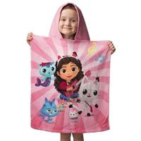 Gabby poncho 50 x 115 cm (roze) - thumbnail