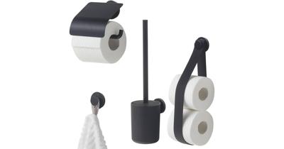 Tiger Urban toilet accessoires 4-delig hangend zwart