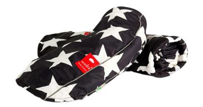Handmof Wobs Stars Black & White