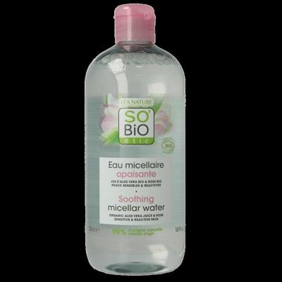 So Bio Etic Hydra aloe vera micellar water 500 Milliliter So Bio Etic Hydra aloe vera micellar water 500 Milliliter