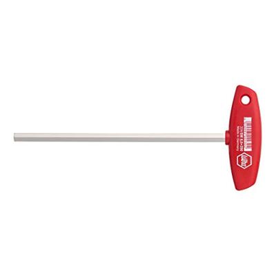 Wiha 334 Inbussleutel Sleutelbreedte (metrisch): 3 mm Koplengte: 100 mm Afmeting, lengte: 126 mm