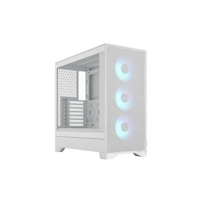 PC-behuizing - FRACTAL DESIGN - FD-C-POA2A-04 - Pop 2 Air TG RGB - ATX-vormfactor - 3 ventilatoren met geprofileerde bladen - Wit